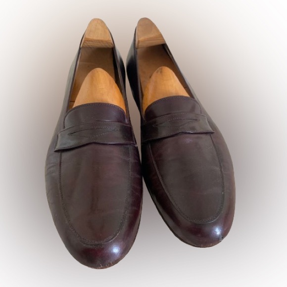 SALVATORE FERRAGAMO Loafers (12, Burgundy, Leather) - Picture 3 of 6